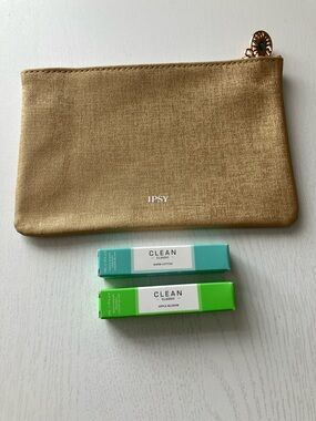 Clean Classic Travel Size (2) + Ipsy Cosmetic Bag